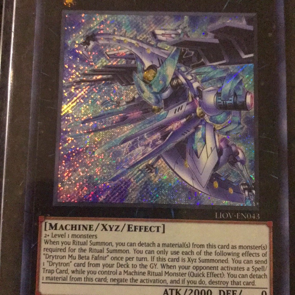 MINT Condition SECRET Rare Drytron Mu Beta Fafnir